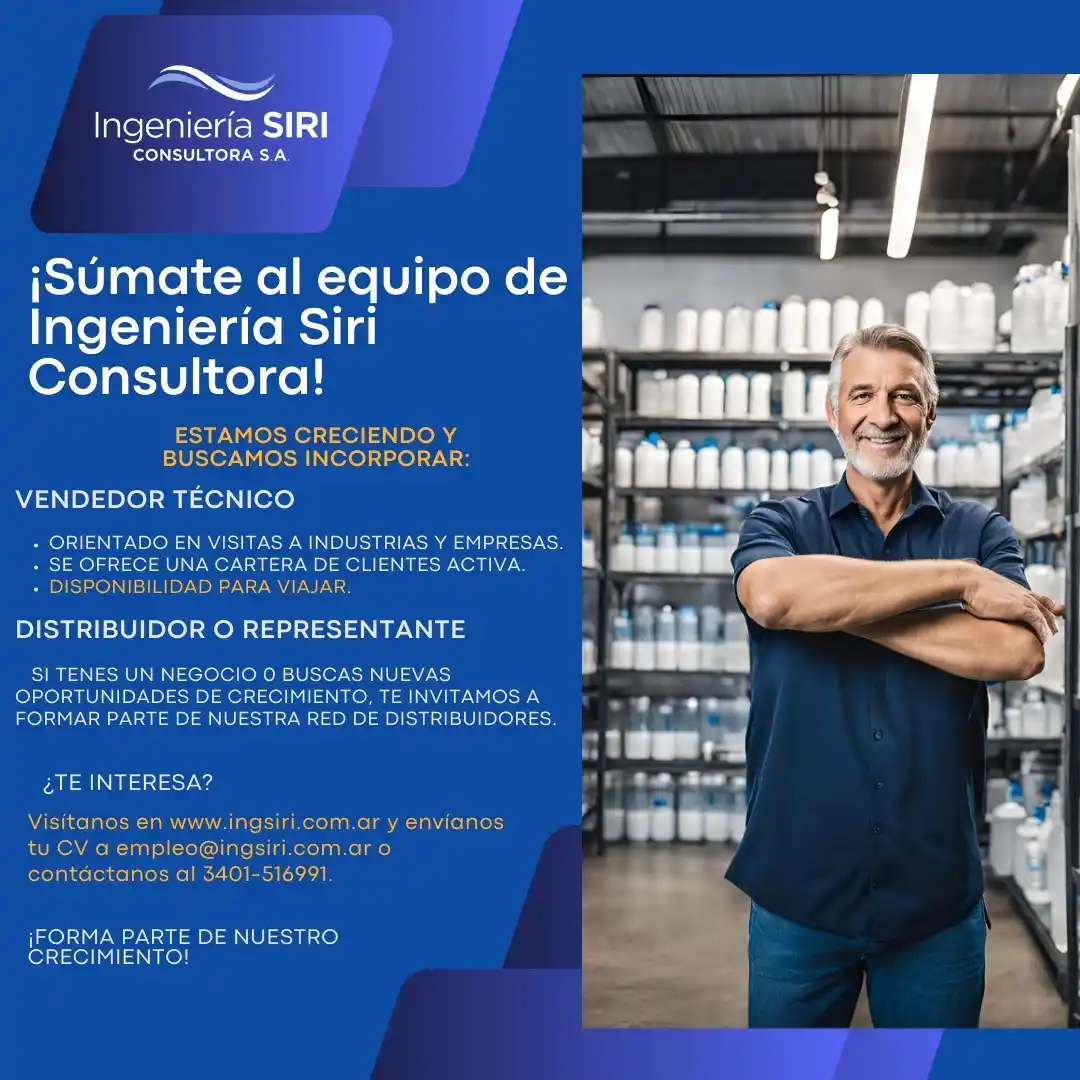 búsqueda laboral siri ingenieria consultora