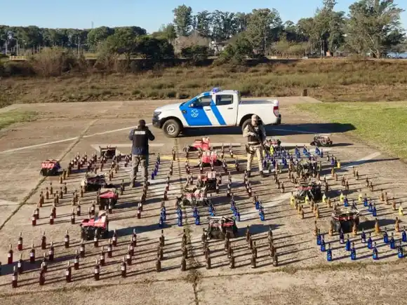 Operativo frustra contrabando en la costa del Uruguay