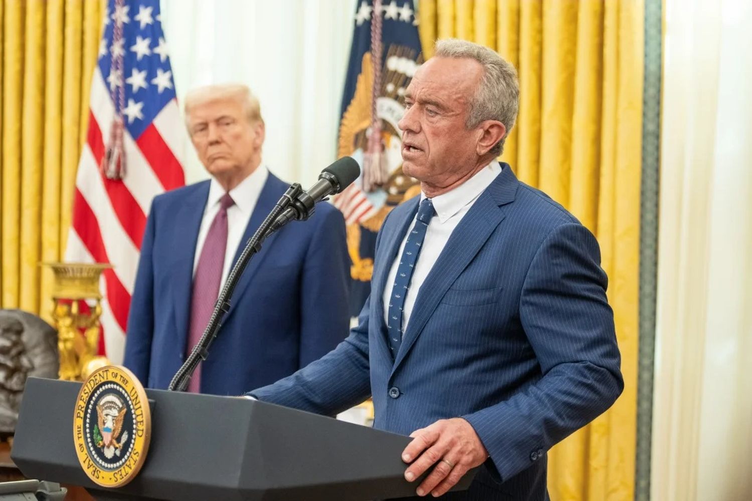 Donald Trump y Robert F. Kennedy Jr