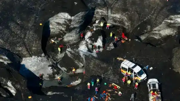 El lamentable episodio ocurrió el en el glaciar Breidamerkurjokull.