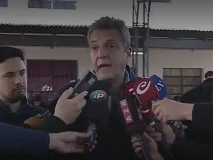 Sergio Massa: "A las 18 vamos a tener la opinión de los que viven en Buenos Aires"