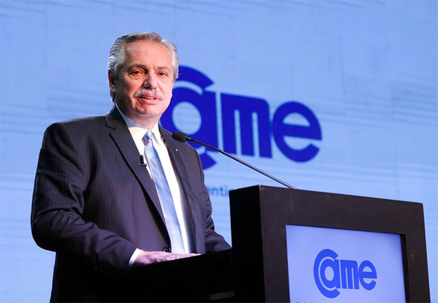 El Presidente defendió el rumbo económico