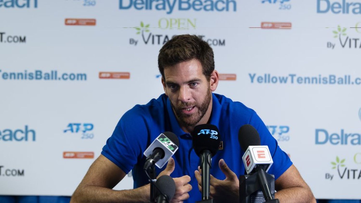 Del Potro también se bajó de Indian Wells