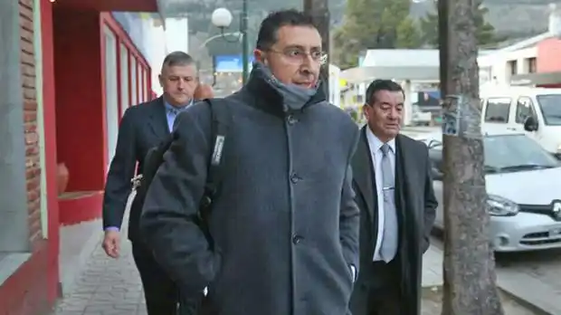 El juez Lleral se reunió con Otranto en el Juzgado Federal de Esquel