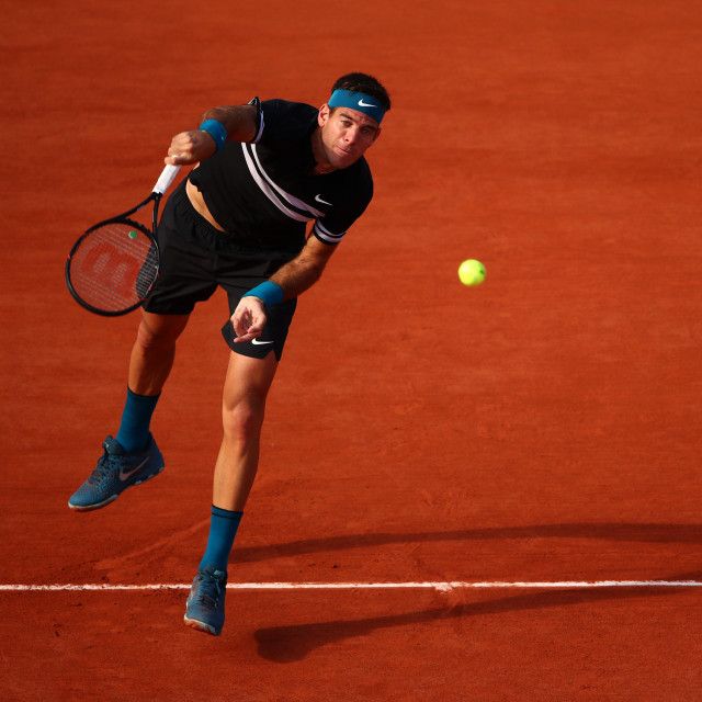 Roland Garros: Del Potro, es semifinalista y enfrentará a Nadal