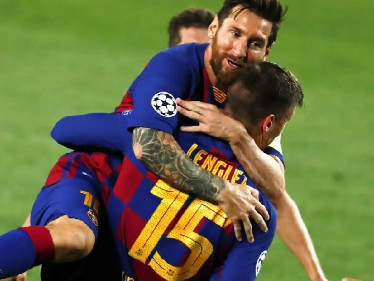 Messi tiene un fuerte golpe pero estará ante el Bayern Múnich