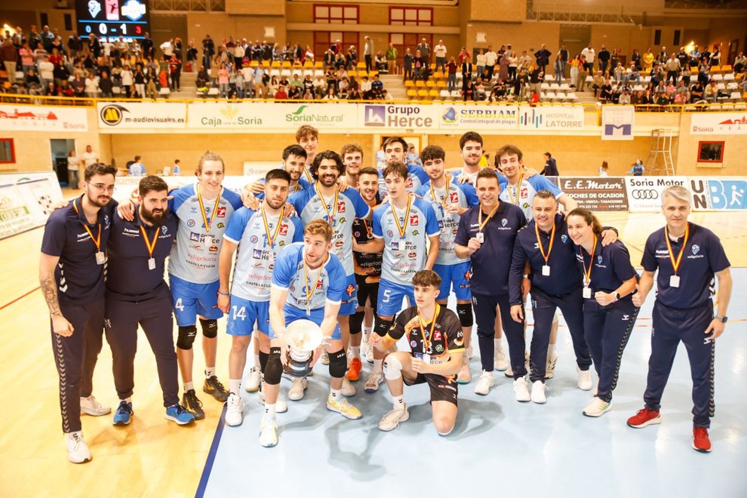 Santiago Aulisi fue sub-campeón en España (Foto: Heraldo - Diario de Soria)