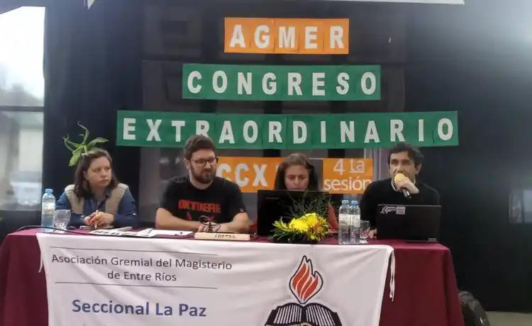 AGMER profundiza el plan de lucha y exige reabrir la paritaria