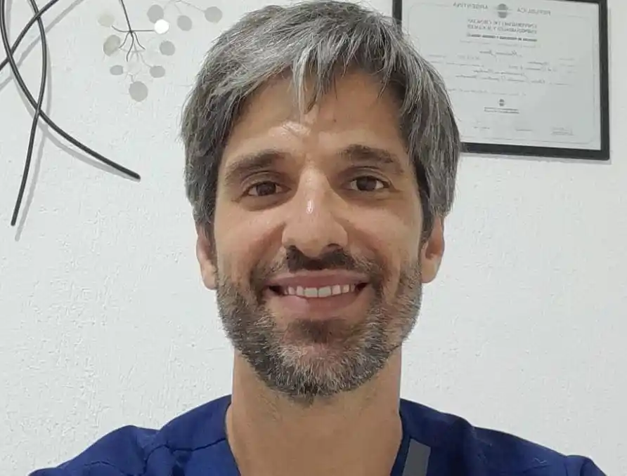 El psicólogo deportivo, Sebastián González.