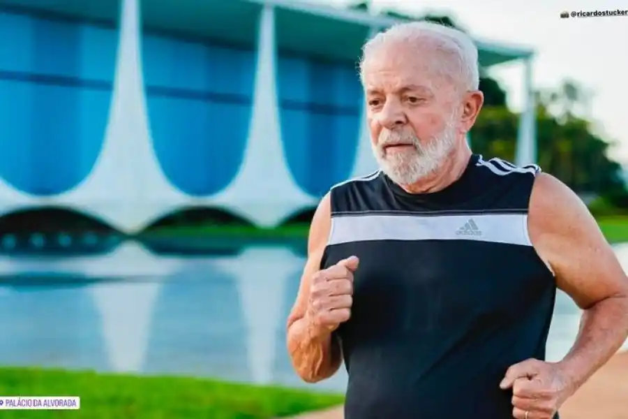 Lula da Silva mostró sus sesiones de entrenamiento