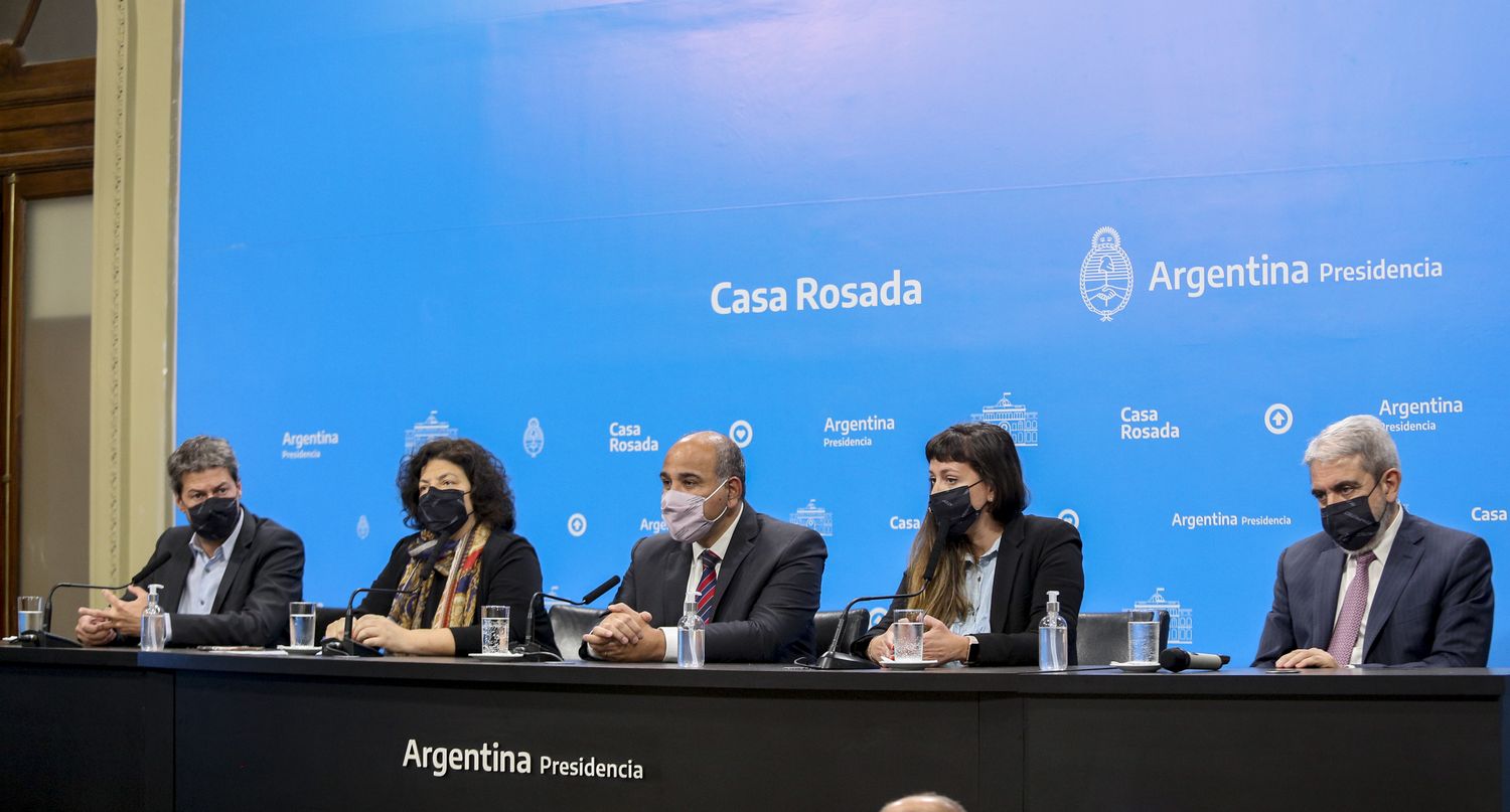 Lammens, Vizzotti, Manzur, Sánchez Malcolm y Fernández.