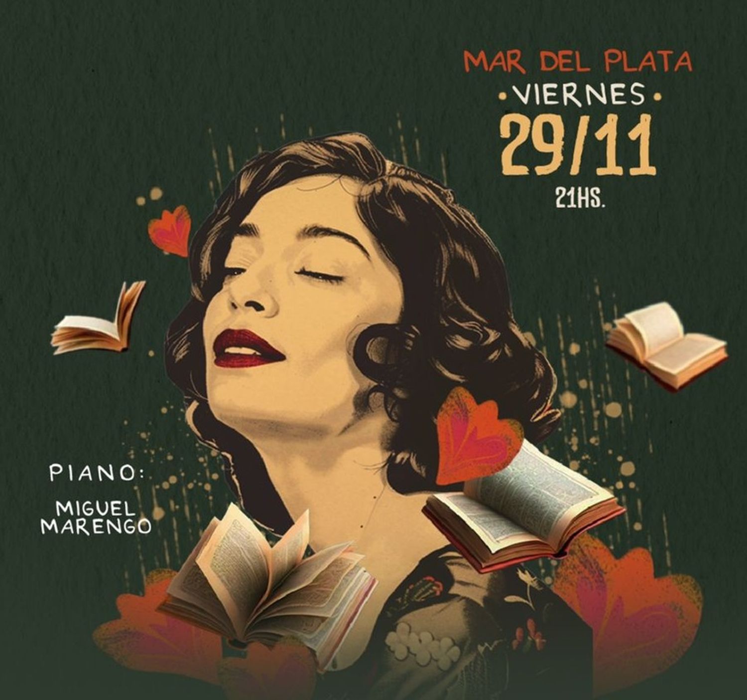 Flavia Pittella presenta "No se puede vivir del amor" en Mar del Plata