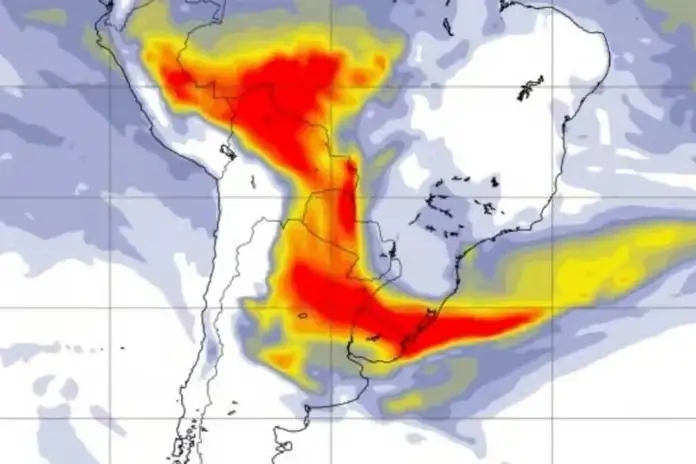 Advierten que un “denso corredor de humo” del Amazonas llegará a Entre Ríos y Uruguay