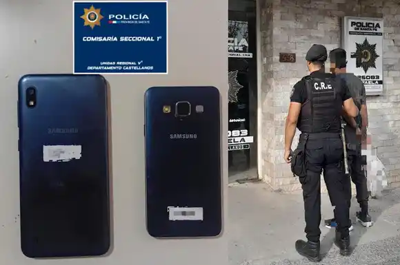 Arrebató dos celulares de una casa, y fue atrapado por efectivos de la GUR