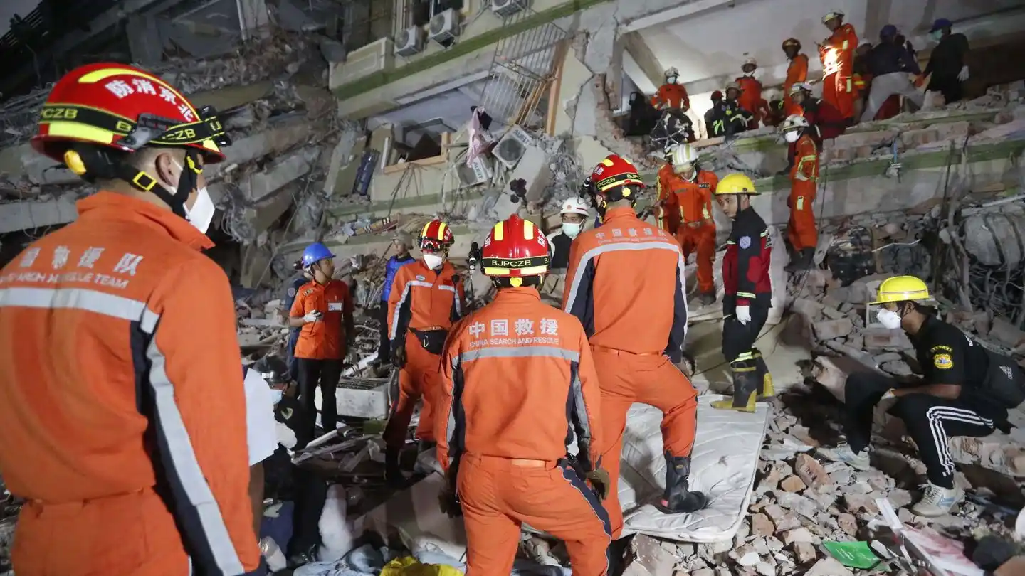 Terremoto en Myanmar