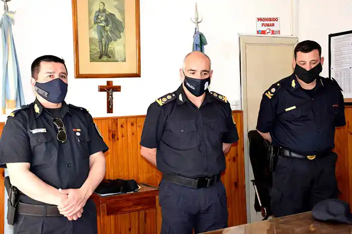 Nuevo jefe de la Policía Comunal en San Cayetano
