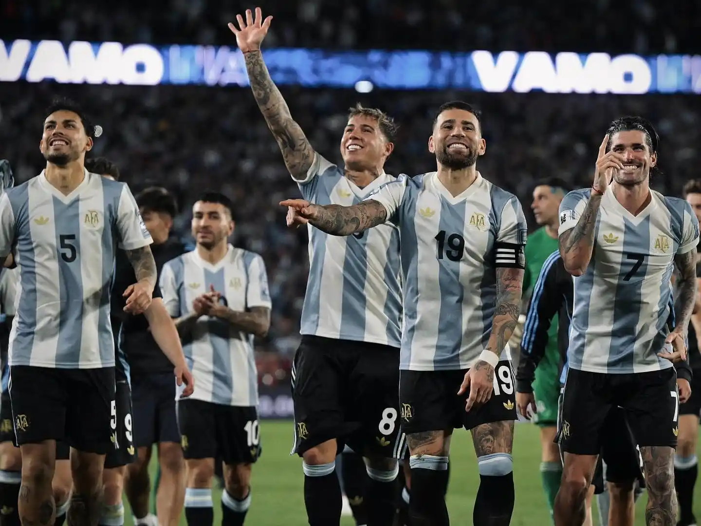 Argentina aplastó a Brasil en el Monumental