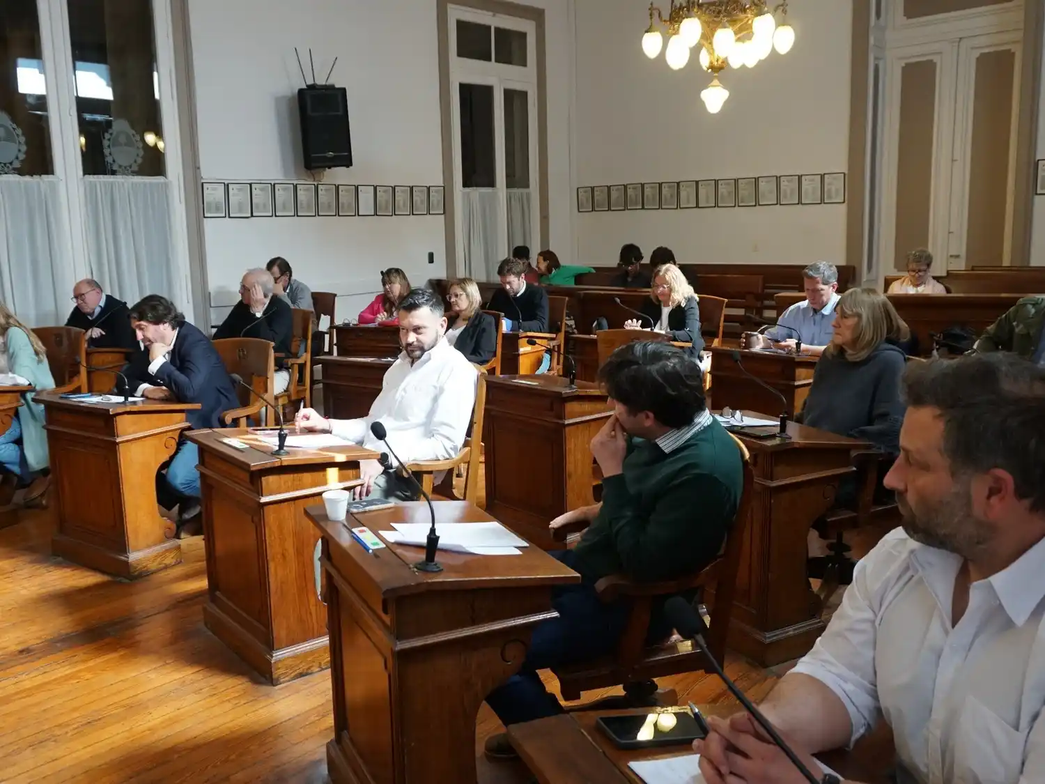 El Concejo Deliberante sesionó ayer.