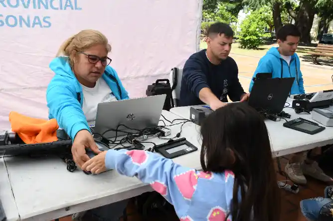 Se realizó con éxito la primera jornada del operativo gratuito de renovación de DNI