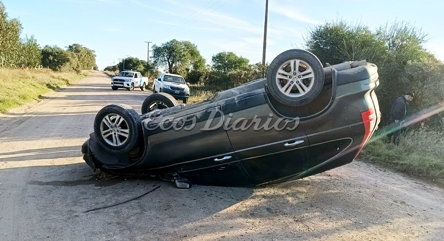 Vehículo. Sustraído en Mar del Plata el pasado 24 de abril, circulaba en nuestra ciudad y a bordo dos sospechosos