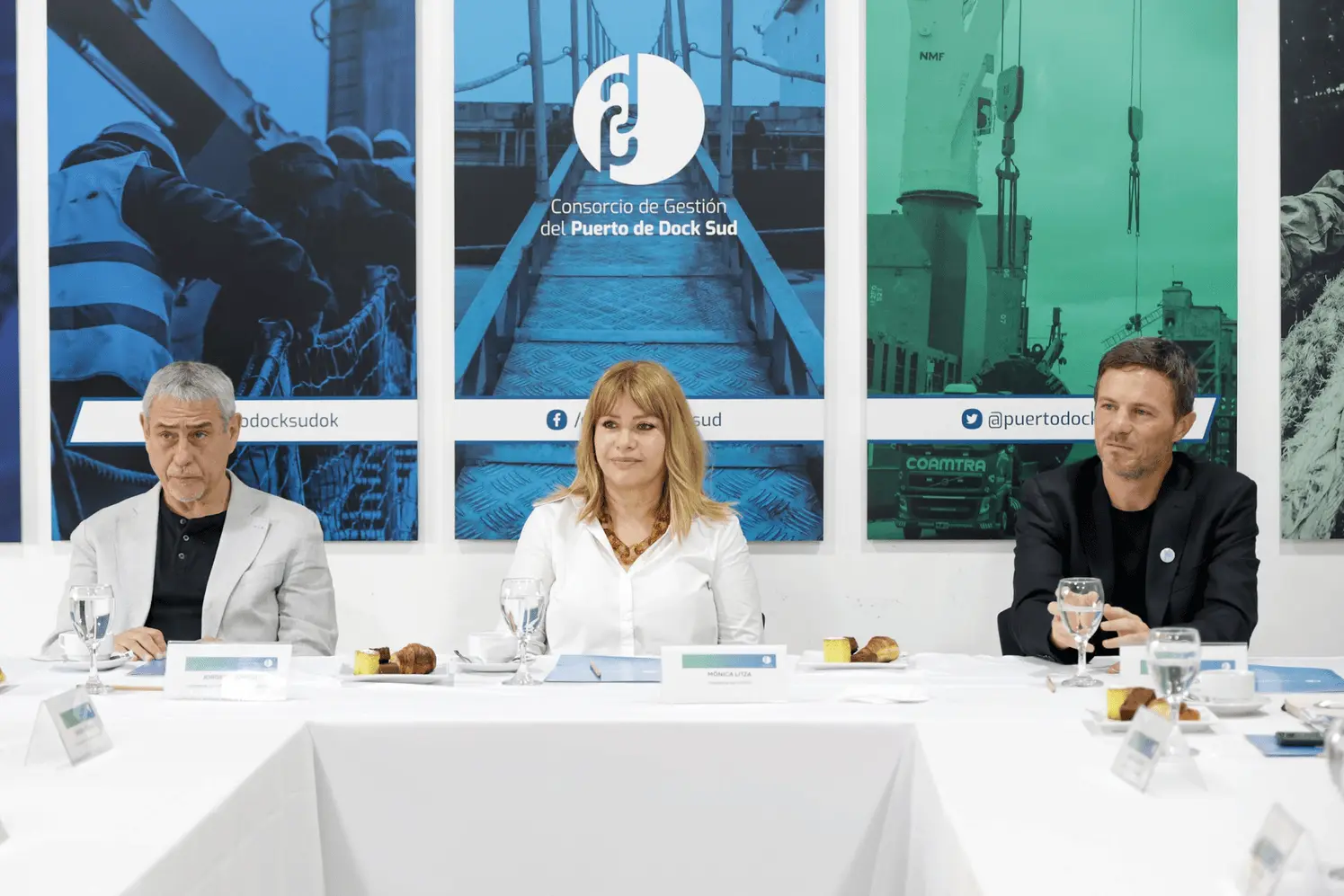 Mónica Litza asumió en el Consorcio del Puerto Dock Sud