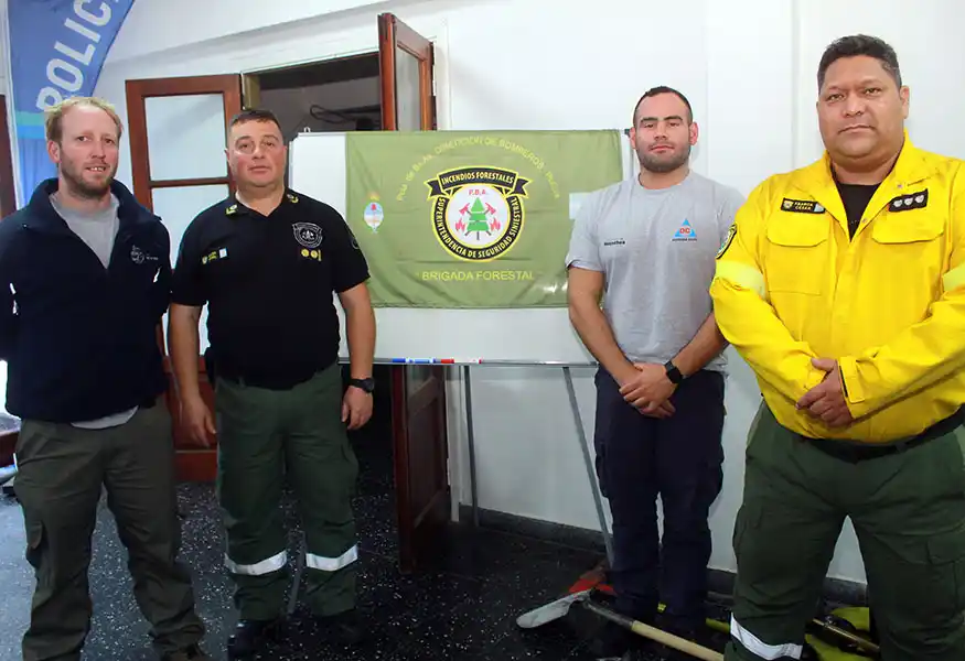 Capacitación. En prevenir incendios forestales