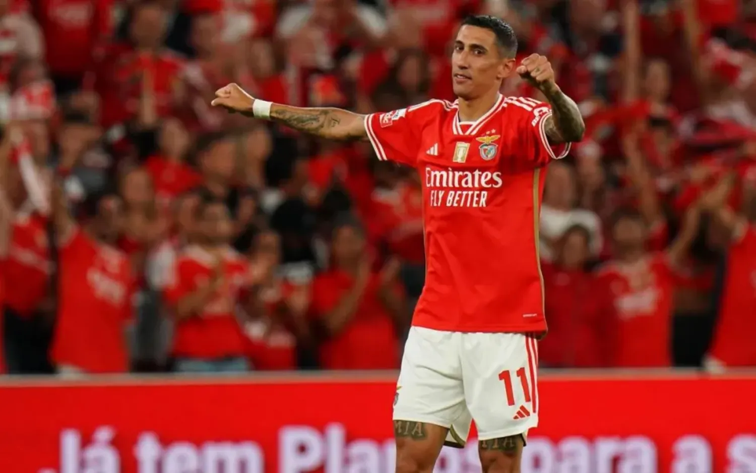 Sueño canalla en pausa: el presidente de Benfica aseguró que Di María seguirá en el club