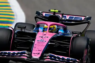 Franco Colapinto finalizo 16° en la sesión de practicas de Brasil