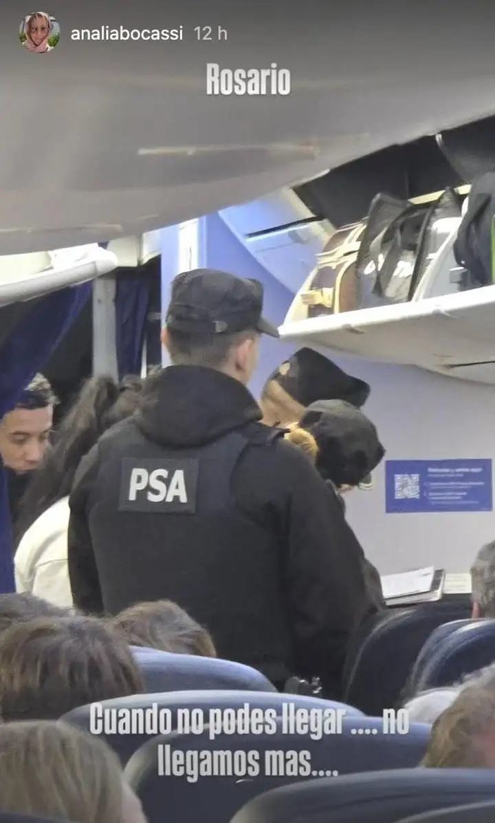Una periodista testigo relató lo sucedido con los aprehendidos en un vuelo semidesnudos - 2