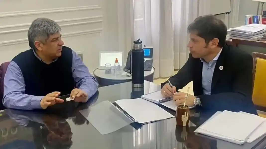 Kicillof recibió a Pablo Moyano para destrabar el conflicto con recolectores en La Plata y Villa Gesell