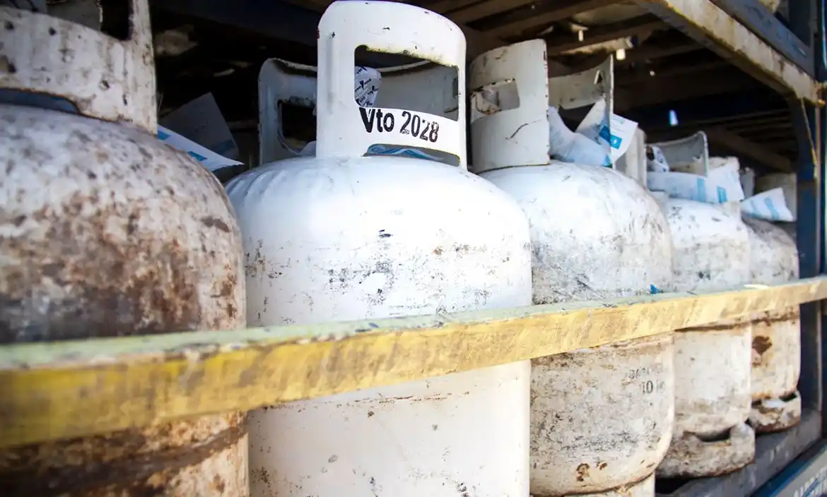 La garrafa, para las personas que no cuenten con conexión a la red de gas natural.