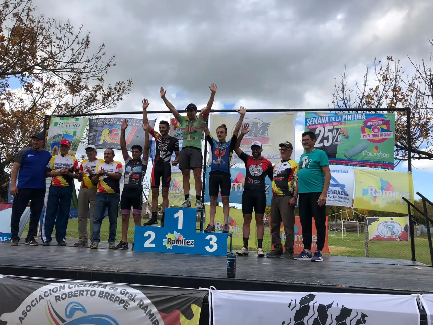 Empezó el campeonato entrerriano de rural bike: Alexis Acosta se subió al podio y Mario Fabrizzio ganó su categoría