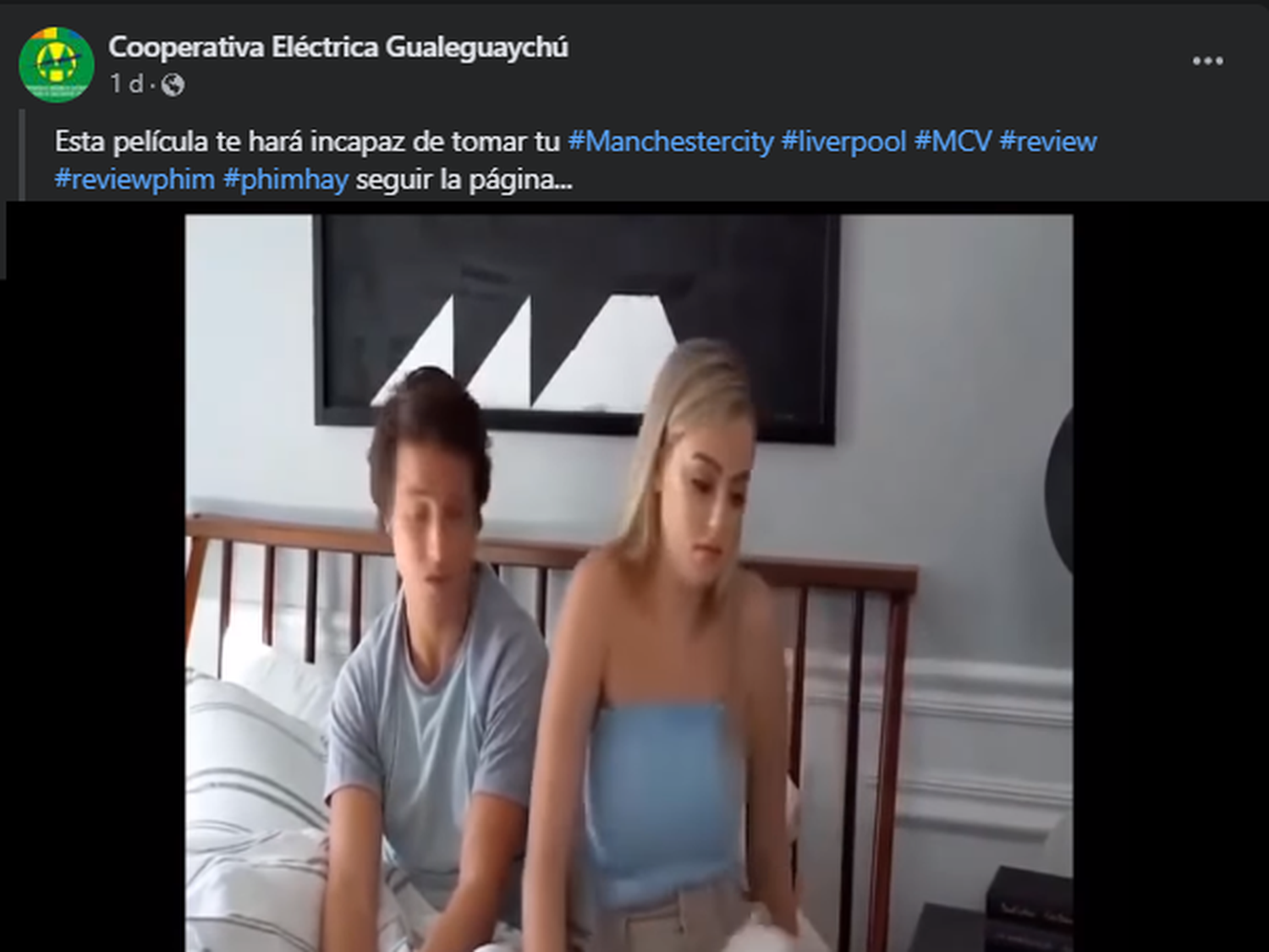 La página de la Cooperativa Eléctrica, repleta de videos eróticos: la explicación de la entidad