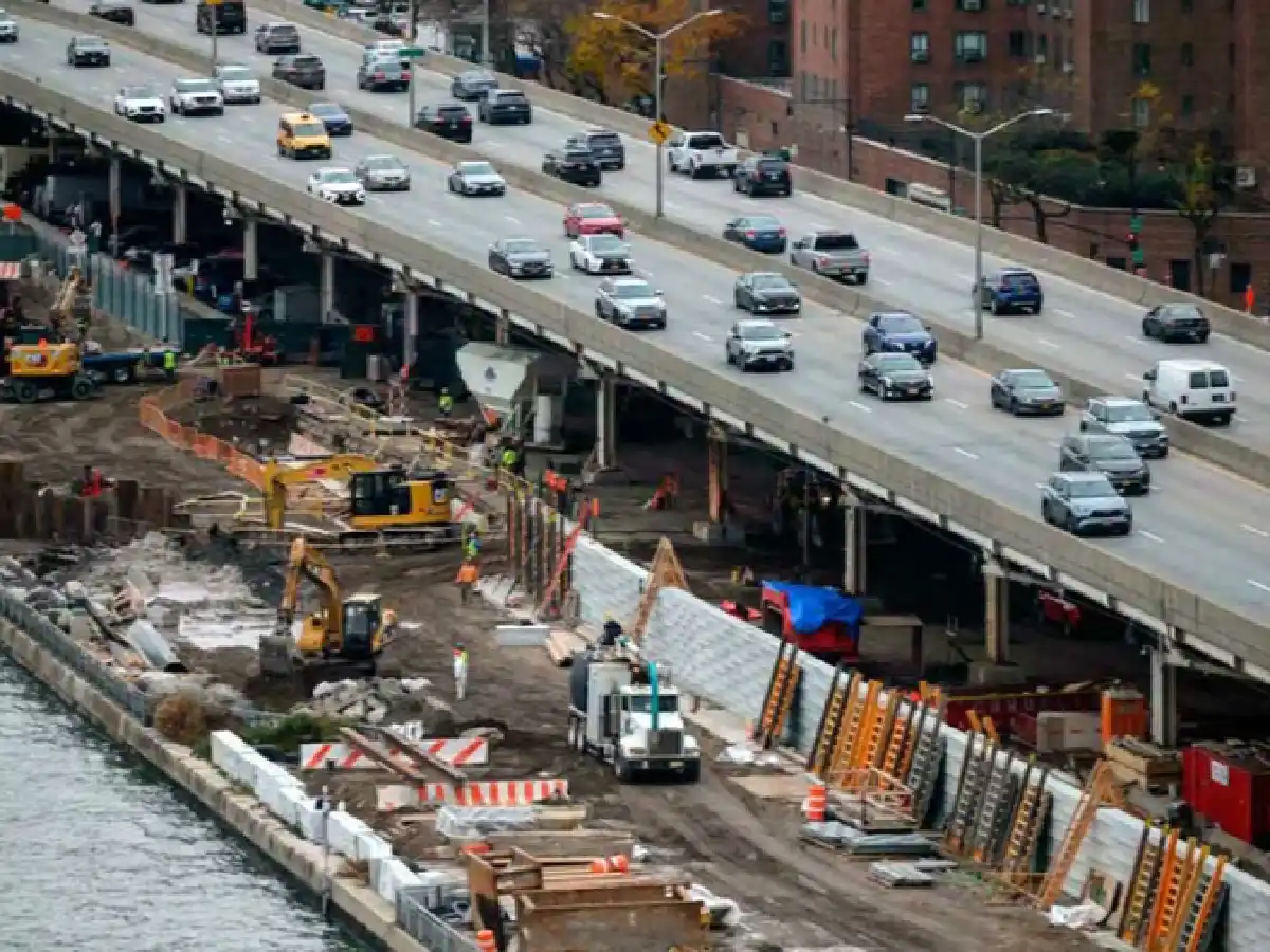 Nueva York comenzó la construcción de un muro para protegerse de las inundaciones