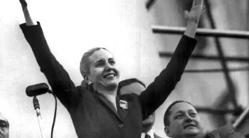 María Eva Duarte, conocida popularmente como Evita
