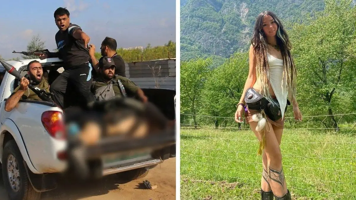 Shani Louk, de 22 años, se convirtió en el rostro de la masacre del 7 de octubre.