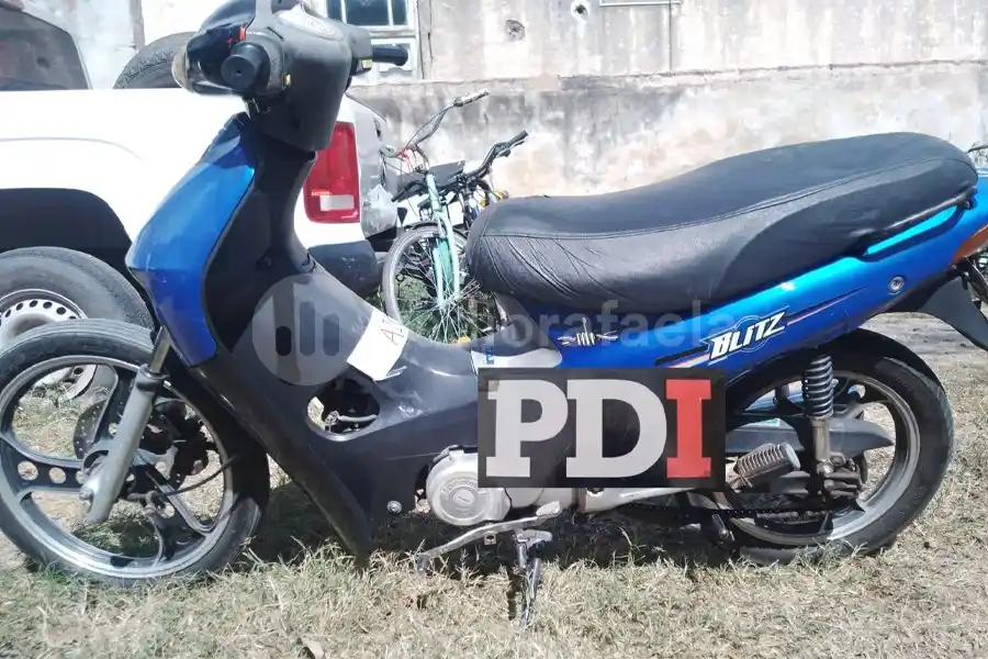 En una inspección en el Corralón Municipal, la PDI encontró una moto con pedido de secuestro
