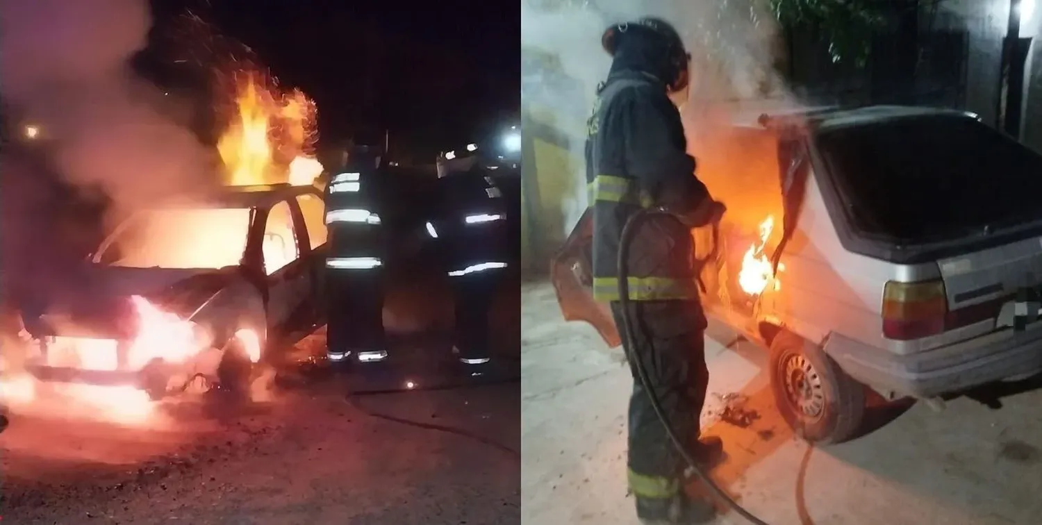 Se investiga el incendio de dos autos en la ciudad de Santa Fe