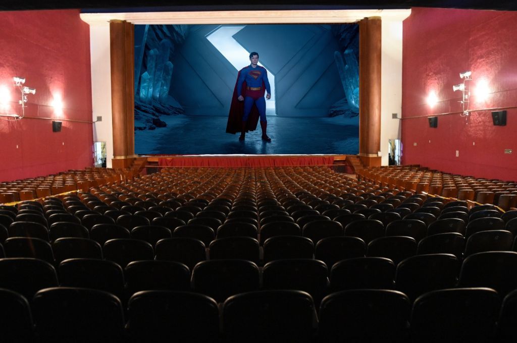Llega Superman al cine Belgrano