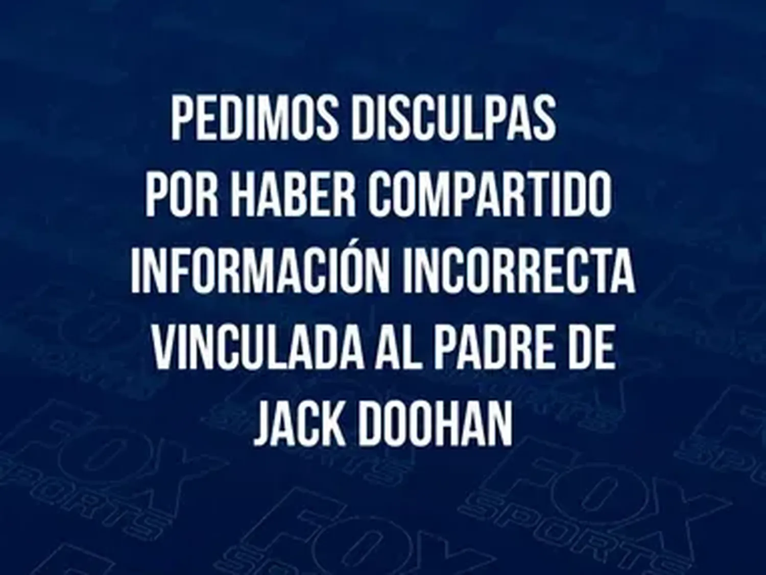 disculpas fox