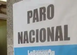 Bancos: Confirmaron el paro para este viernes en todo el país