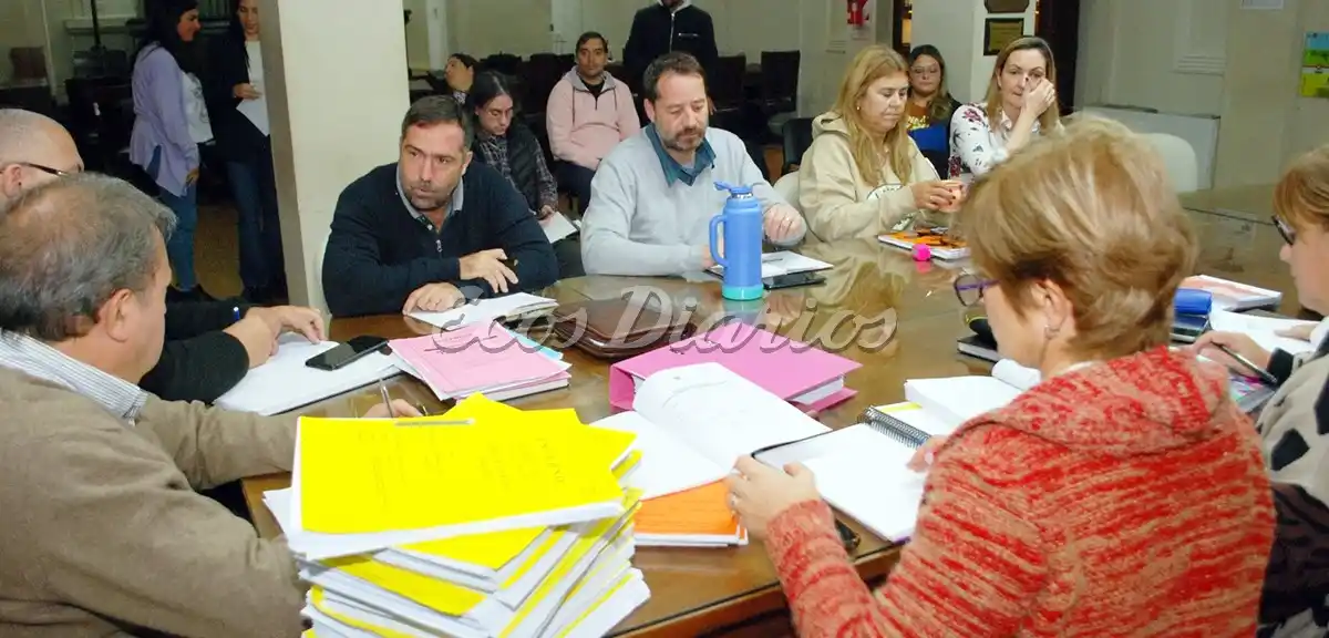 Reunión de comisión. Concejales analizaron la rendición de cuentas