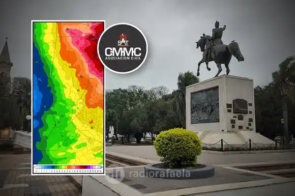Se viene una semana con tormentas, lluvias intensas y temperatura aún más baja: el informe completo