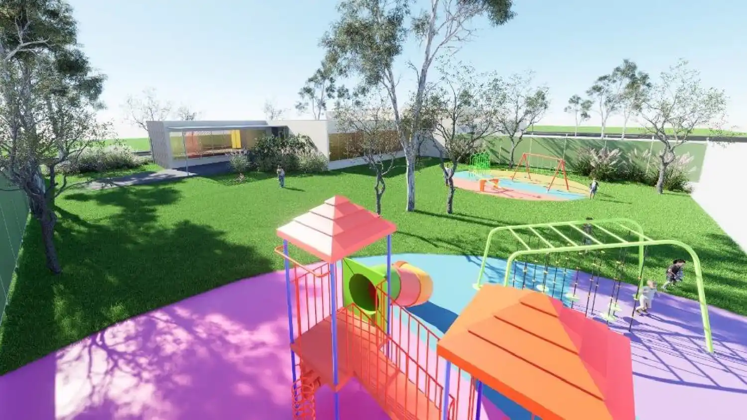 San Francisco suma educación en el norte. El render del futuro edificio.