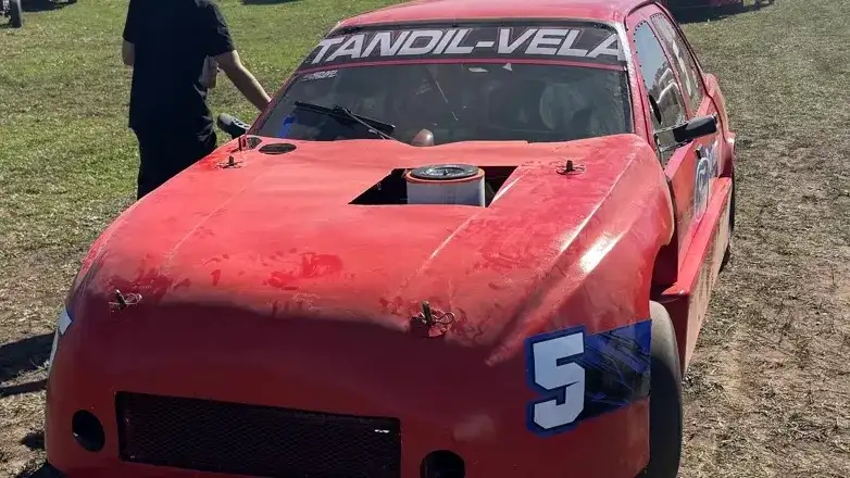 El auto de Pineda.