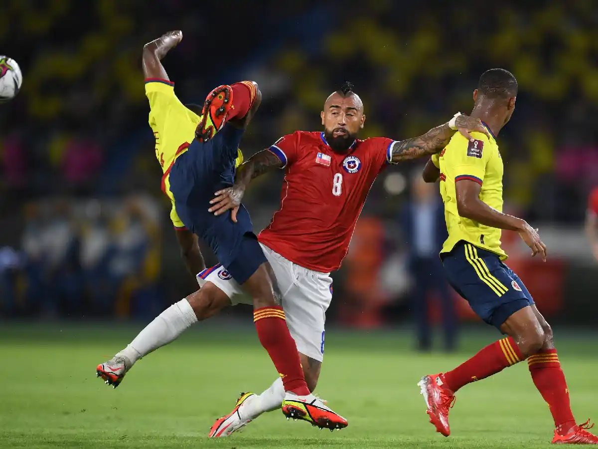 Colombia se aprovechó del mal momento de Chile