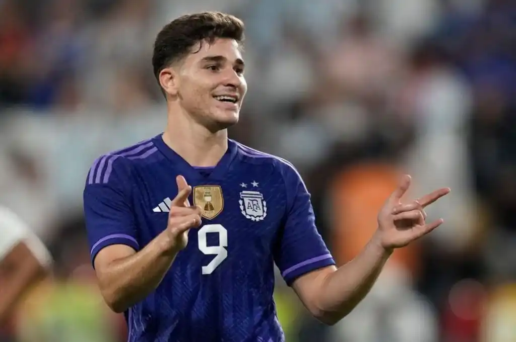 Julián Álvarez, y la ilusión argentina: cumplió su gran sueño de jugar con Messi y hacer un gol en un Mundial
