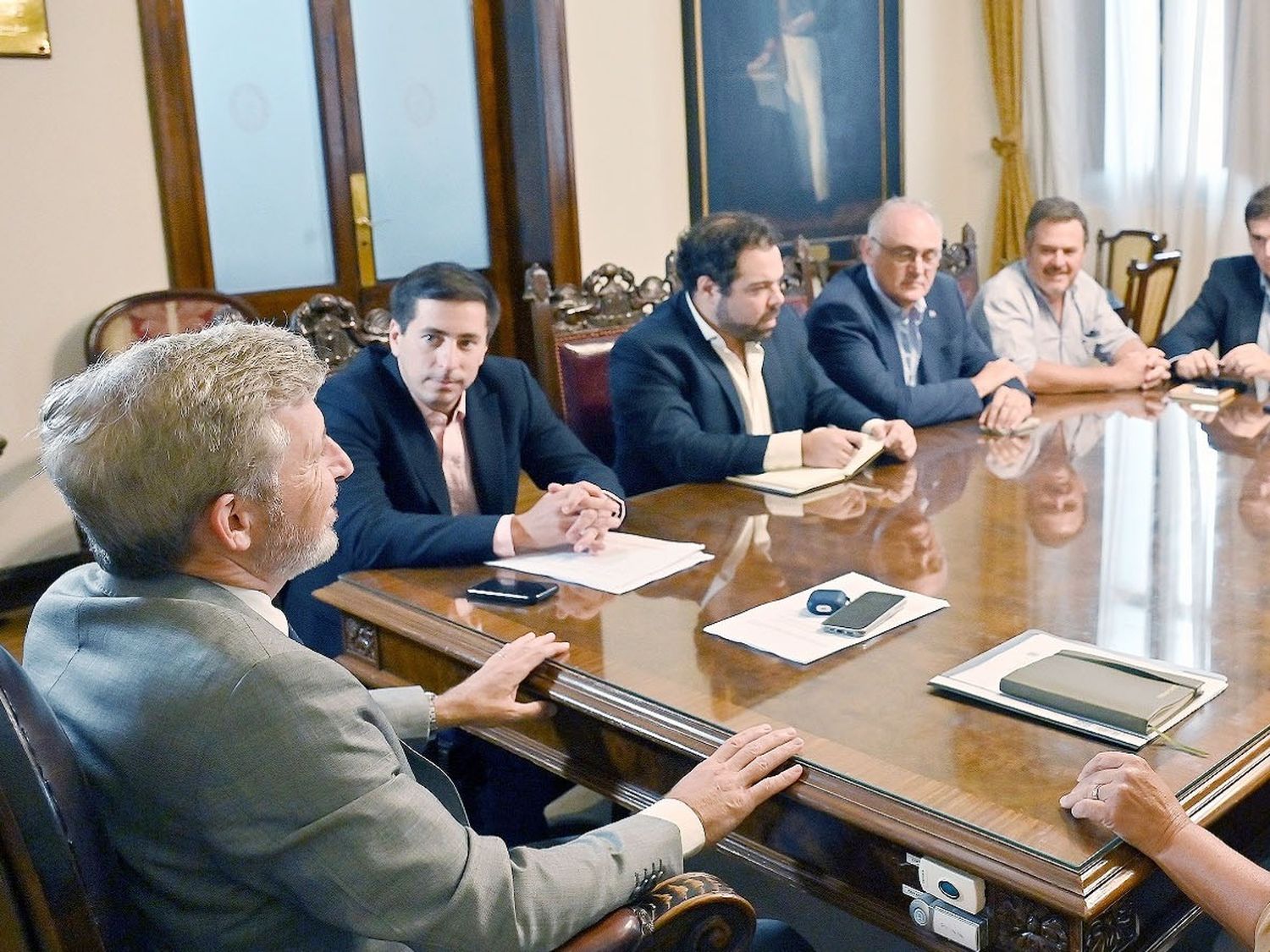 Frigerio profundizó con senadores de Juntos por Entre Ríos los ejes del año legislativo