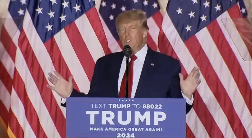 ¡PROMETE RECUPERAR EE.UU.! Donald Trump anuncia su candidatura presidencial para el 2024