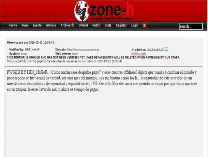 Amenazaron de muerte al Gobernador de Jujuy, Gerardo Morales
